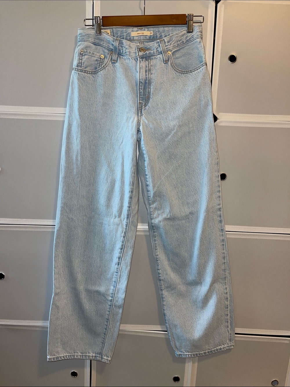 Levi’s Light Colored Baggy Dad Jeans